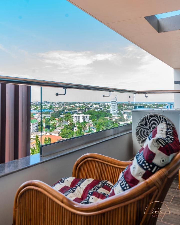 Solea 1 Bedroom Apartment - Central, Comfortable, Cozy, Balcony, Pool, Gym Аккра Екстер'єр фото